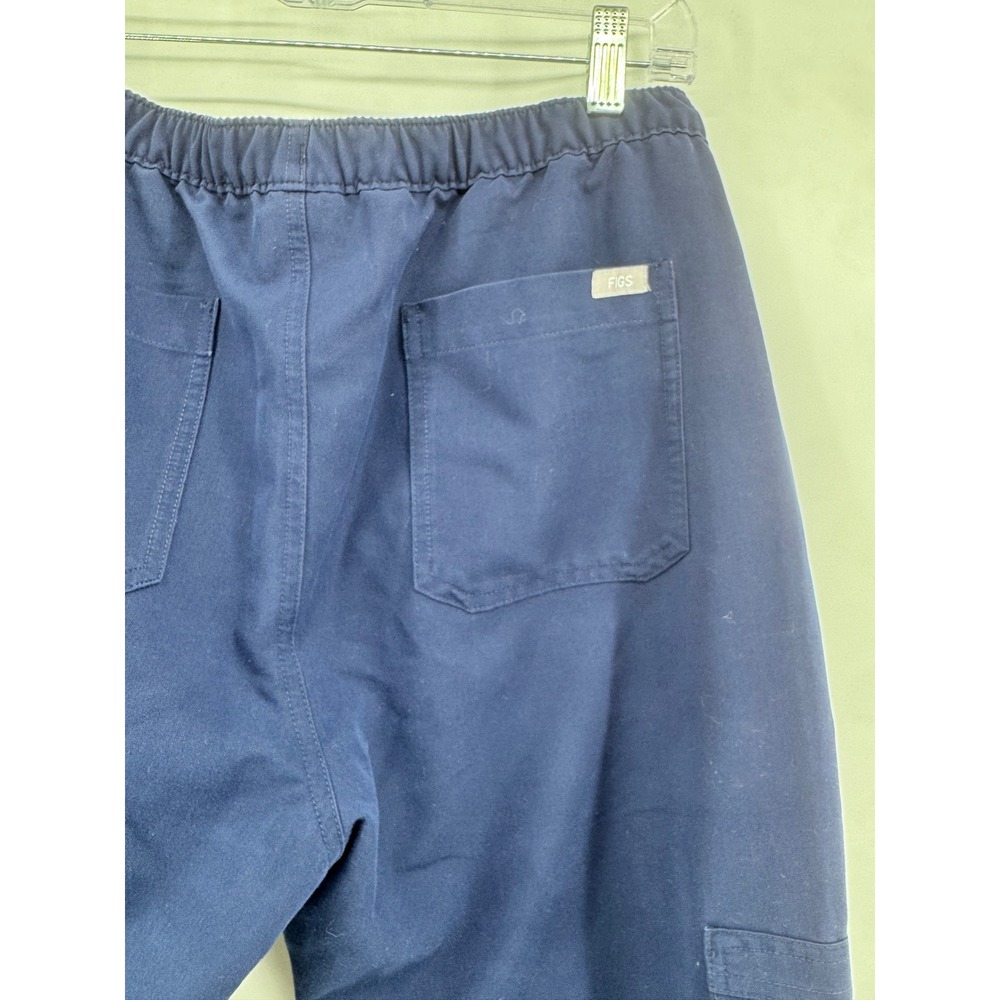 FIGS Technical Collection Navy Blue Cargo Scrub Pants Size M - Picture 4 of 5